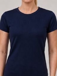 T-shirt dry fit na cor marinho